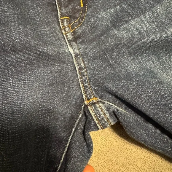 Madewell Women’s Mid Rise Kick Out Crop Preppy Jeans size 24 - Picture 8 of 9